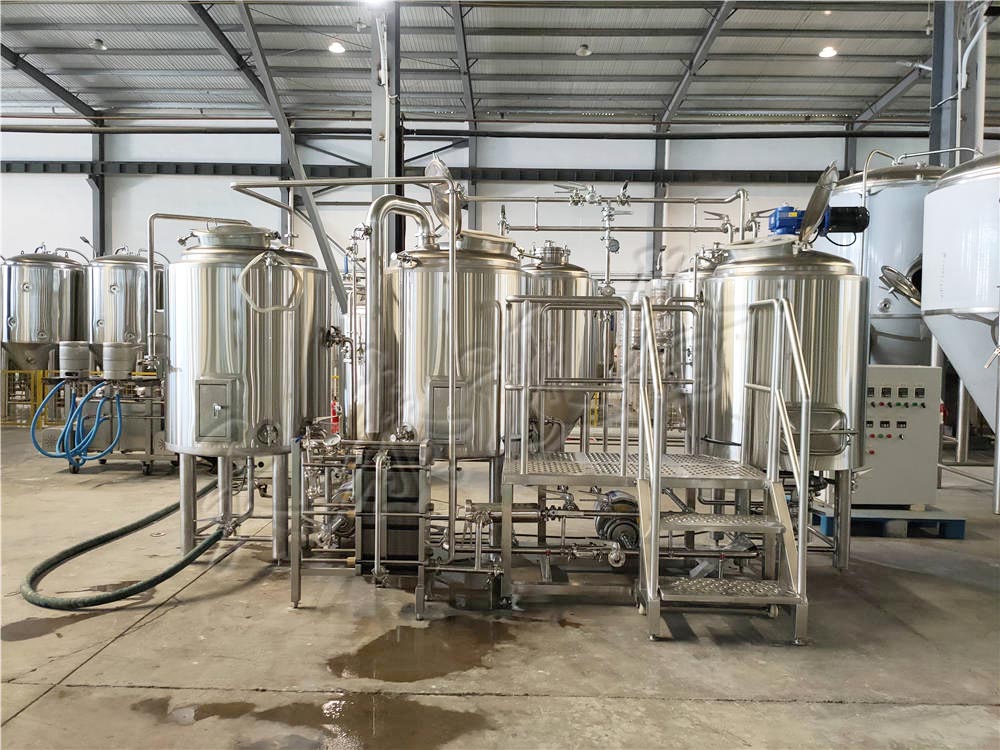 300L啤酒酿造教学设备